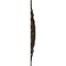 Ekena Millwork Orleans Ceiling Medallion (Fits Canopies up to 8 1/4"), 38 3/8"OD x 6 5/8"ID x 2 7/8"P, Bronze CM38OLBZS - alternate 3